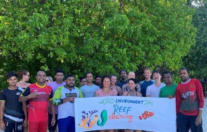 Reethi Beach Resort Shines Spotlight on Environmental Awareness Week with Spectacular Celebrations