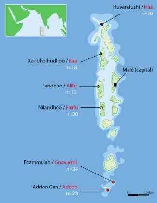 Location Maldives