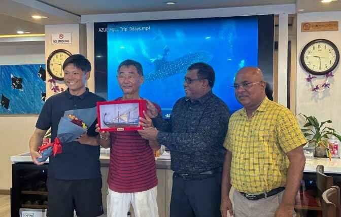 Commemorating a Remarkable 103rd Japanese Voyage to Maldives