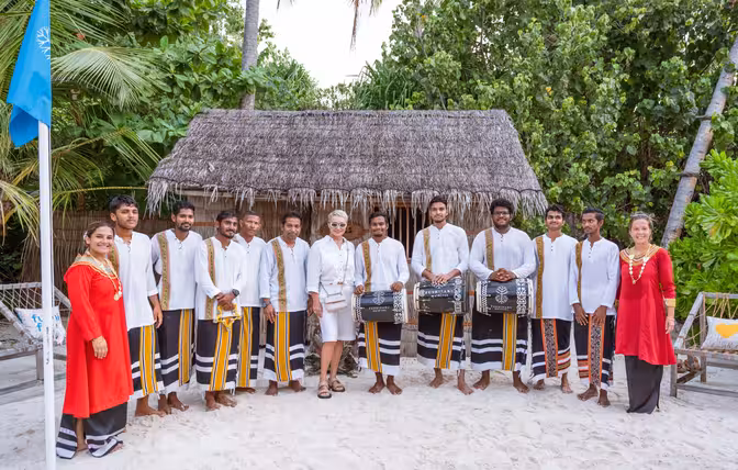 Fushifaru Maldives hosts Russian celebrity Katya Lel