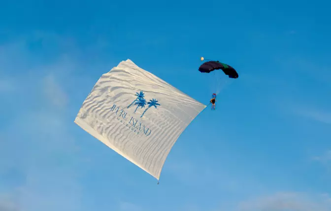 First Skydiving Drop Zone Launched At Ifuru Island Maldives