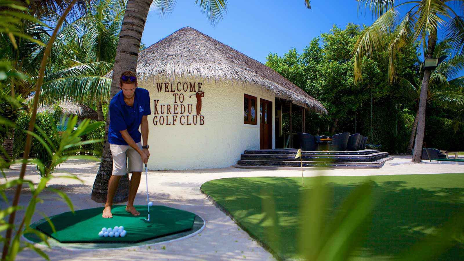 Play Golf at a Luxury Resort in Maldives