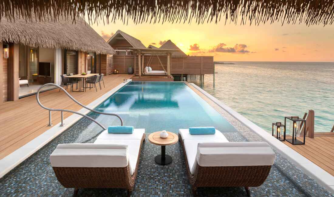 Waldorf Astoria Maldives Ithaafushi - 3 Bedroom Grand Beach Villa with Pools