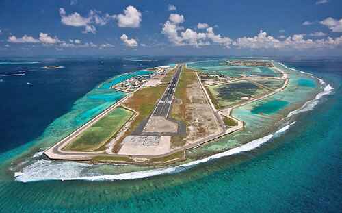 Male International Airport In Maldives